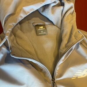 New Balance Gray Hooded Jacket